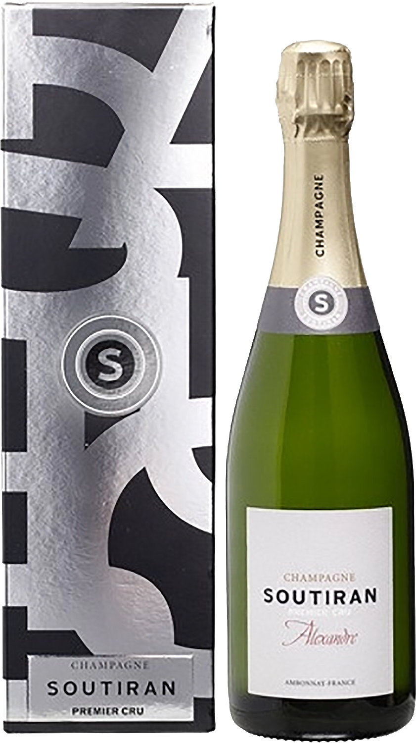 Сутиран Кюве Александр Премье Крю Шампань AOC в подарочной упаковке 0.75 л
