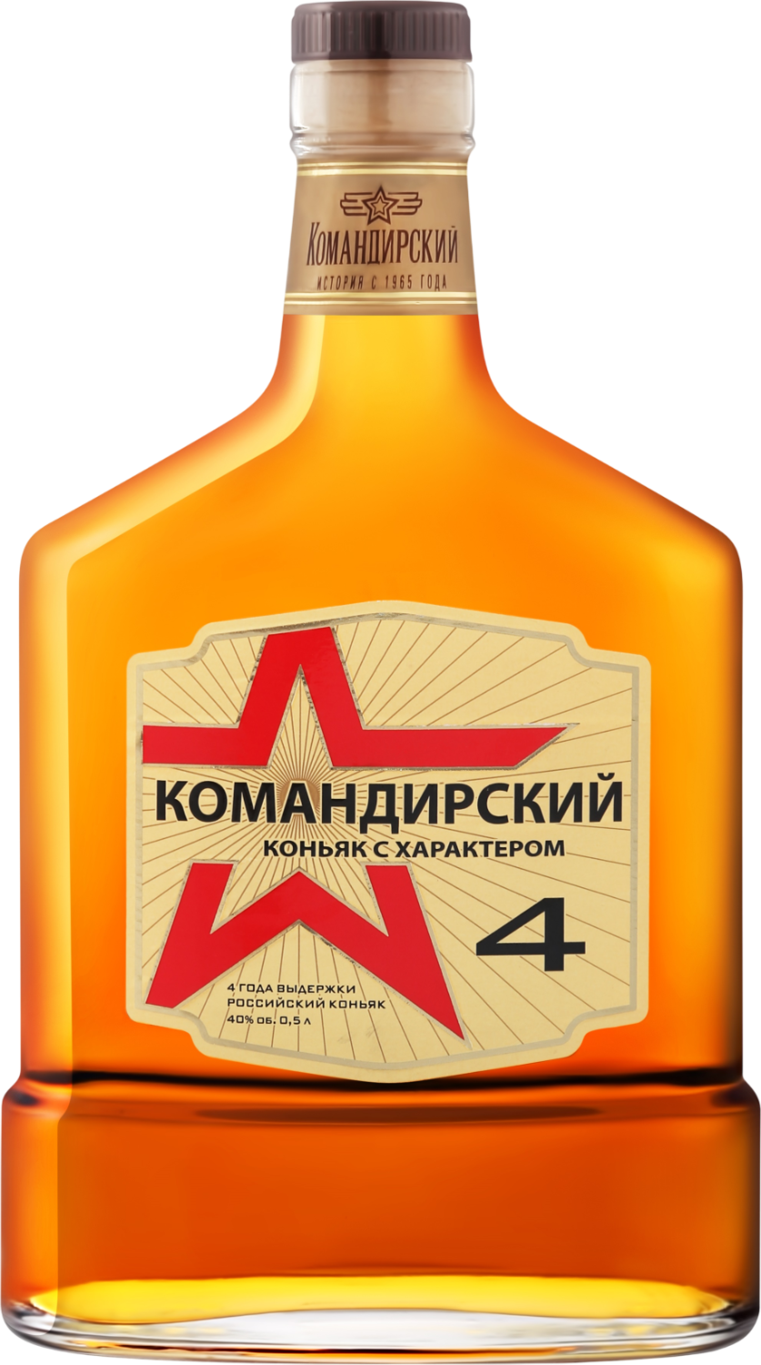 Командирский 4 года 0.5&nbsp;л