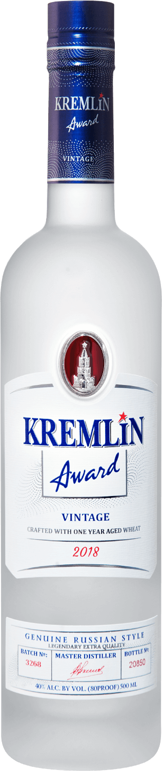 Водка KREMLIN AWARD Vintage КРЕМЛИН ЭВОРД Винтаж - 0.5 л