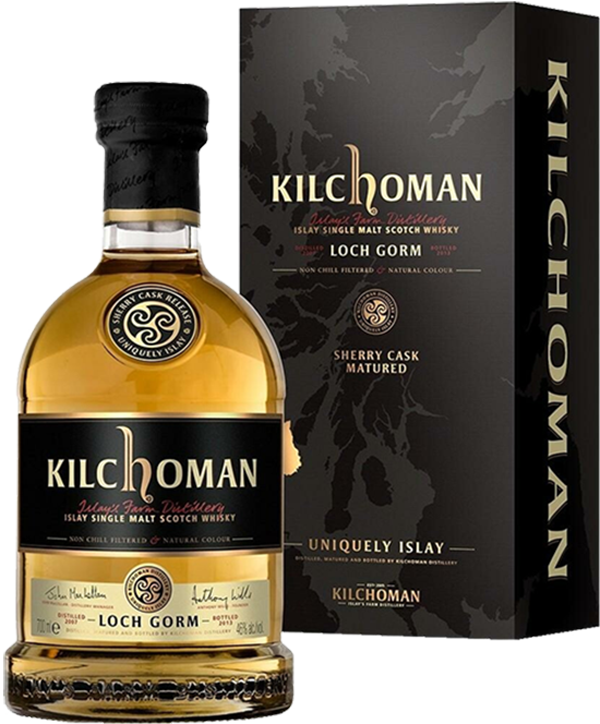Килхоман Лох Горм Солодовый Виски в подарочной упаковке 0.7 л