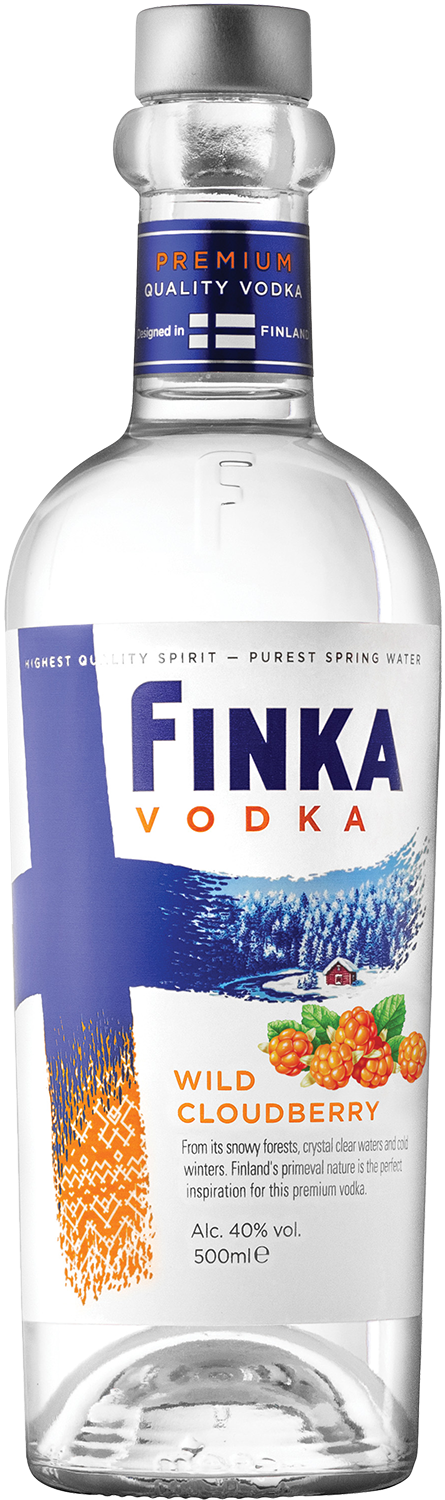 Водка Finka Wild Cloudberry Финка Дикая Морошка 0.5 л