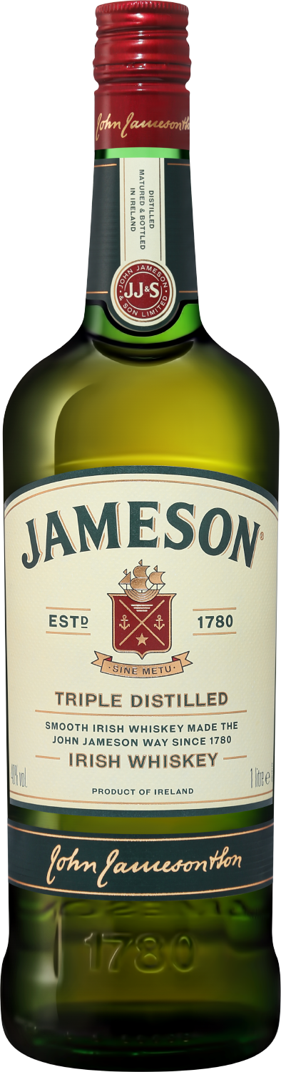 Джемесон Трипл Дистилт купажированный виски 1 л
