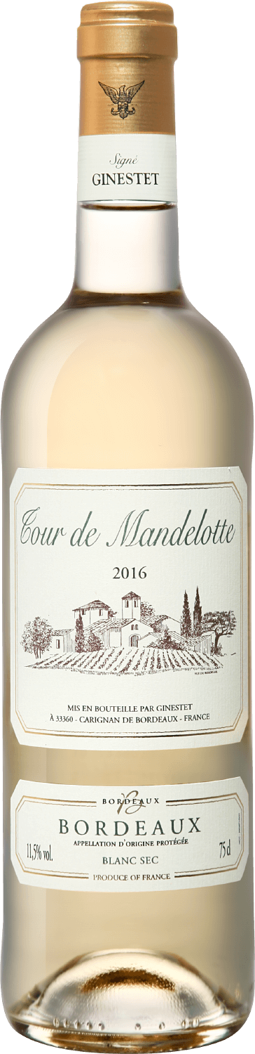 Тур де Манделот Бордо AOC Жинесте 2022 0.75 л