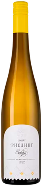 Сикоры Рислинг Кубань. Новороссийск ЗГУ 0.75 л