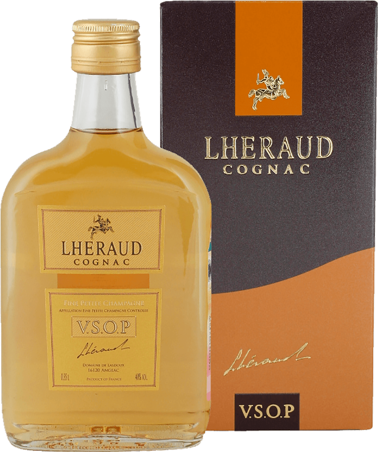 Леро VSOP Коньяк в подарочной упаковке 0.35&nbsp;л