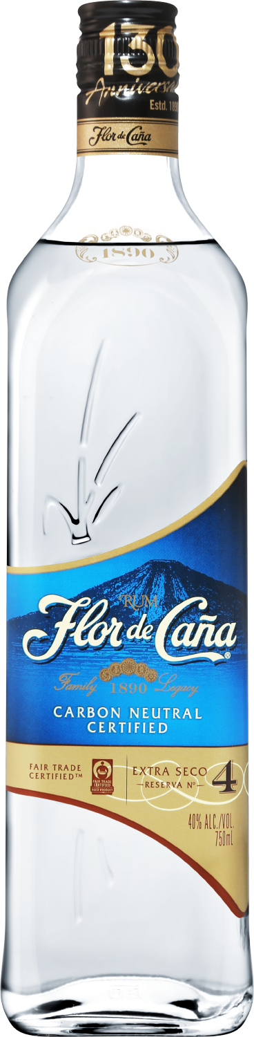 Флор де Канья 4 Экстра Секо Ликорера де Никарагуа 0.75 л