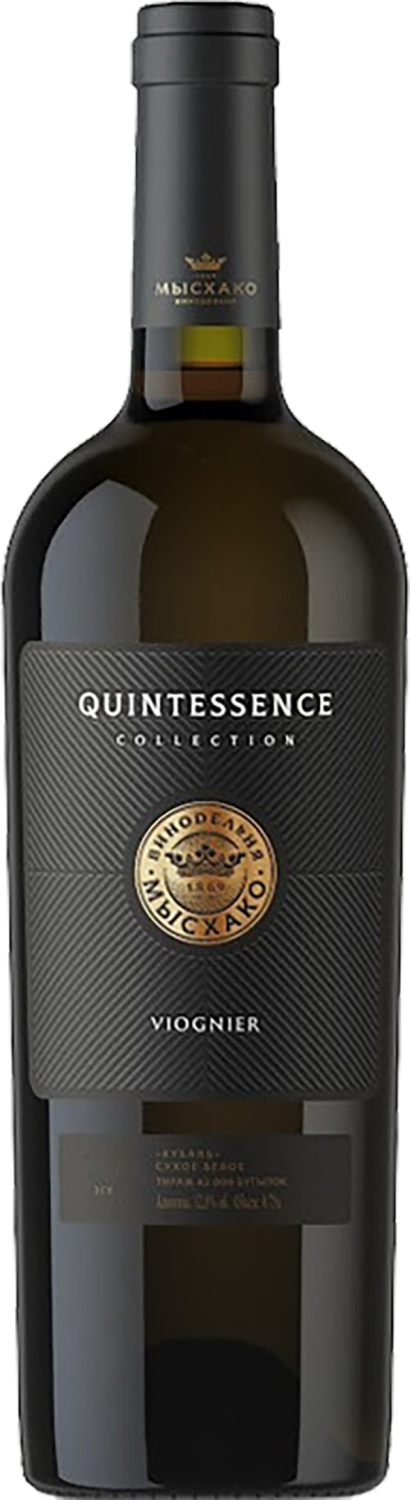 Квинтэссенция Вионье Кубань. Новороссийск ЗГУ Мысхако 0.75 л