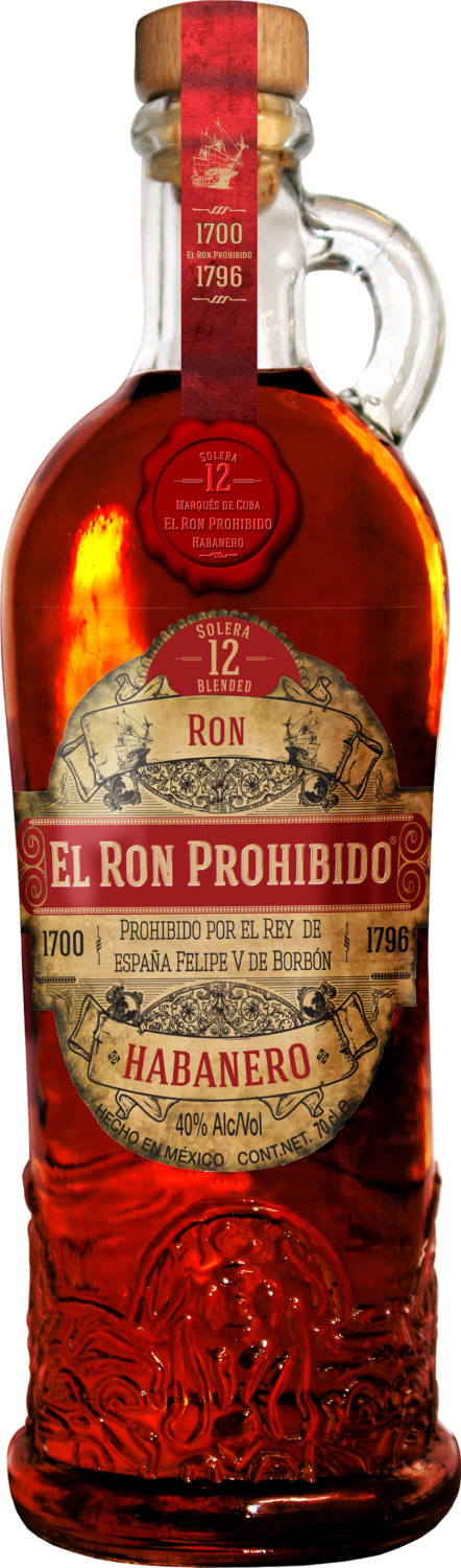 Эль Рон Проибидо Хабанеро 12 лет 0.75 л