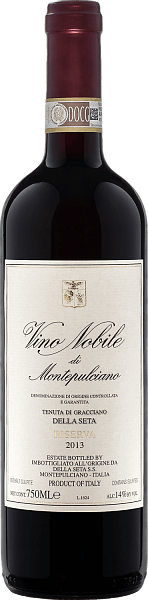 Vino Nobile di Montepulciano DOCG Riserva Tenuta di Gracciano Della Seta, 0.75 л в Воронеже