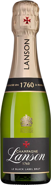 Lanson Le Black Label Brut Champagne AOC, 0.2 л в Воронеже