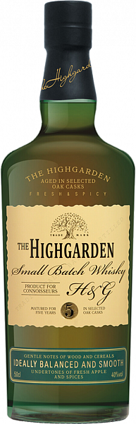 Higarden 5 Years Small Batch Whisky, 0.5 л