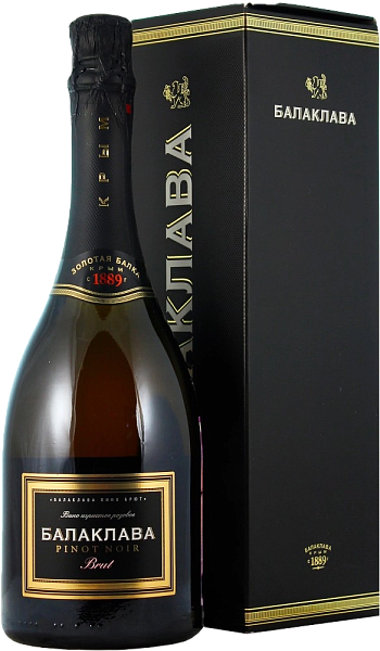 Balaklava Pinot Noir Brut Rose Crimea Zolotaya Balka (gift box), 0.75 л в Воронеже