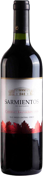 Sarmientos Cabernet Sauvignon Central Valley DO Tarapaca, 0.75 л в Воронеже
