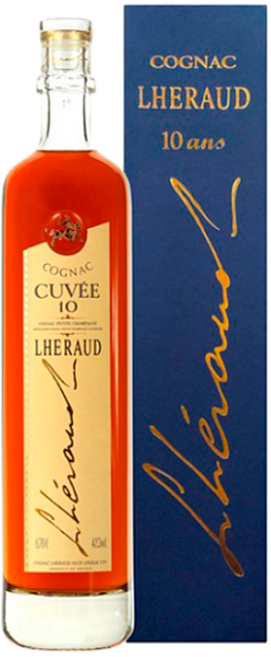 Lheraud Cuvee 10 Cognac (gift box), 0.7 л в Воронеже