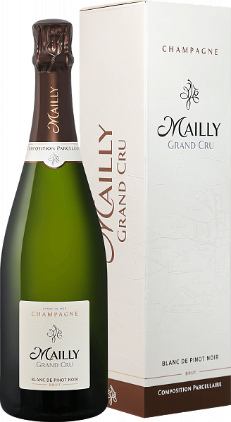 Mailly Grand Cru Brut Blanc de Pinot Noir Champagne АОС (gift box), 0.75 л в Воронеже