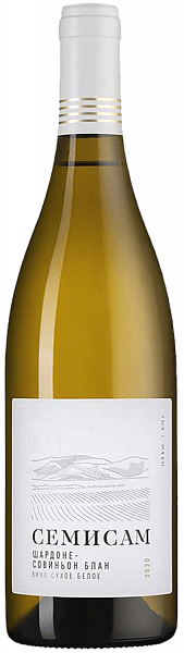 Semisam Chardonnay Sauvignon Blanc Kuban'. Anapa Shumrinka, 0.75 л в Воронеже