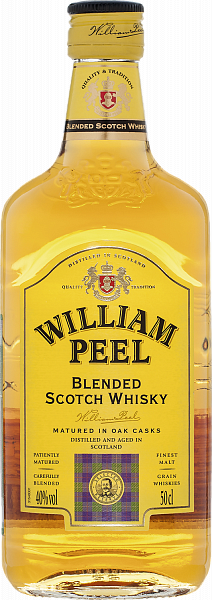 William Peel Blended Scotch Whisky, 0.5 л в Воронеже