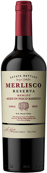 Merlisco Reserva Central Valley DO Bodegas y Vinedos de Aguirre, 0.75 л в Воронеже