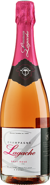 Champagne Lagache Champagne AOC Brut Rose Premier Cru, 0.75 л в Воронеже