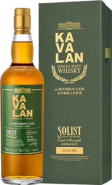 Kavalan Solist Ex-Bourbon Cask Single Malt Whisky (Подарочная упаковка), 0.7 л в Воронеже