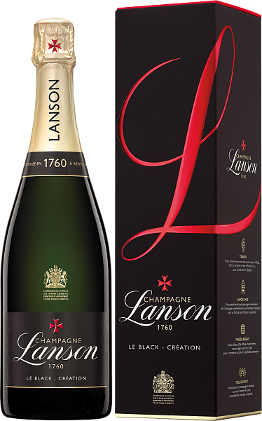 Lanson Le Black Creation Brut Champagne AOC (gift box), 0.75 л в Воронеже