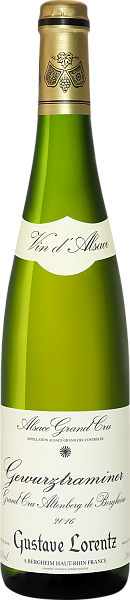 Gewurztraminer Altenberg de Bergheim Alsace Grand Cru АОС Gustave Lorentz, 0.75 л в Воронеже