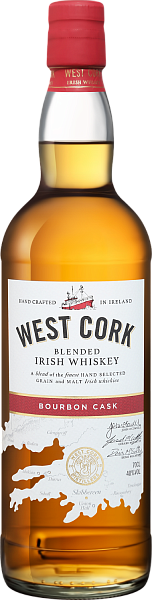 West Cork Bourbon Cask Blended Irish Whiskey, 0.7 л в Воронеже