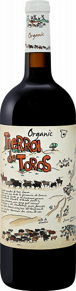 Tierra de Toros Organic Tempranillo Cabernet Castilla IGP Explotaciones Hermanos Delgado, 1.5 л в Воронеже