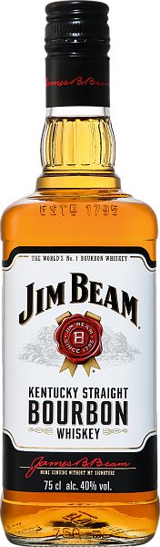 Jim Beam Kentucky Straight Bourbon Whiskey, 0.75 л в Воронеже