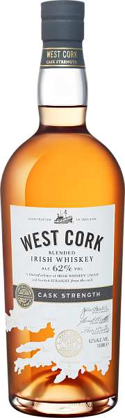 West Cork Cask Strength Blended Irish Whiskey, 0.7 л в Воронеже