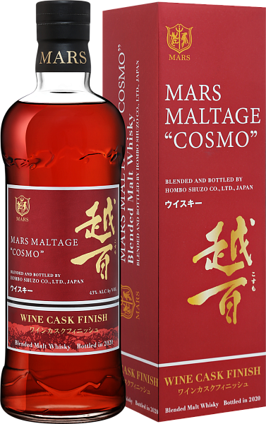 Mars Maltage Cosmo Wine Cask Finish Blended Malt Whisky (gift box), 0.7 л в Воронеже