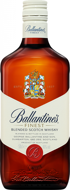 Баллантайнс Файнест Блендед купажированный виски 0.5 л