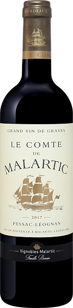 Le Comte de Malartic Pessac-Leognan AOC Chateau Malartic-Lagraviere, 0.75 л в Воронеже