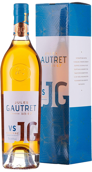 Jules Gautret Cognac VS (Подарочная упаковка), 0.7 л в Воронеже