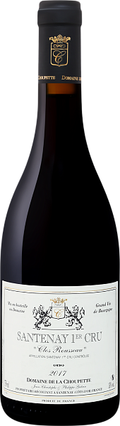Clos Rousseau Santenay 1er Cru AOC Domaine de la Choupette, 0.75 л в Воронеже