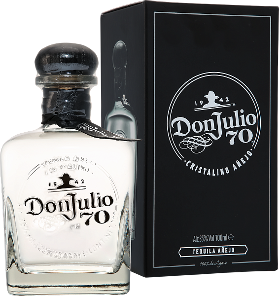 Don Julio 70 Сristalino Anejo (Подарочная упаковка), 0.7 л в Воронеже