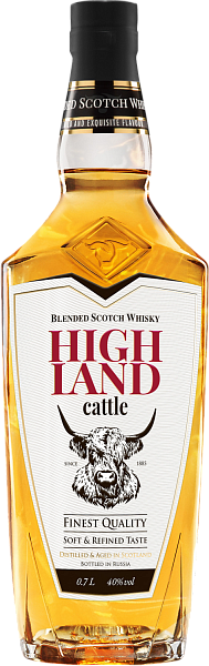 Highland Cattle Blended Scotch Whisky, 0.7 л в Воронеже