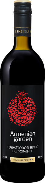 Armenian Garden Pomegranate Oktemberyanskiy Wine and Brandy Factory, 0.75 л в Воронеже