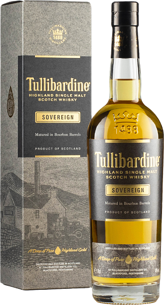 Tullibardine Sovereign Highland Single Malt Scotch Whisky (gift box), 0.7 л в Воронеже