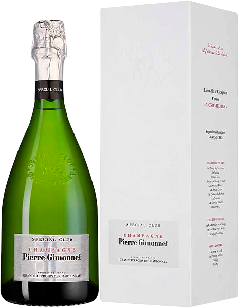 Pierre Gimonnet & Fils Special Club Grands Terroirs de Chardonnay Extra Brut Champagne AOC (gift box), 0.75 л в Воронеже