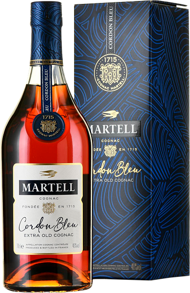Коньяк Martell Cordon Bleu (gift box), 0.7 л
