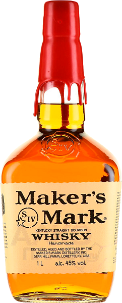 Maker's Mark Kentucky Straight Bourbon Whisky, 1 л в Воронеже