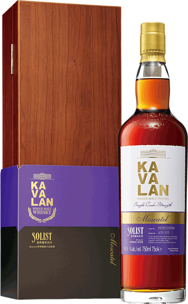 Kavalan Solist Manzanilla Single Cask Strength Single Malt Whisky (Подарочная упаковка), 0.75 л в Воронеже