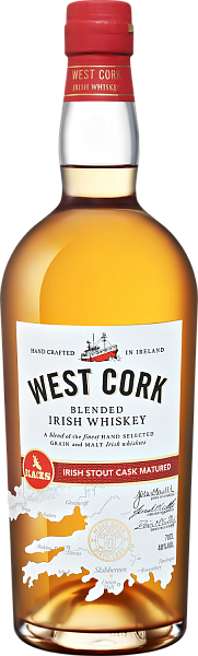 West Cork Irish Stout Cask Matured Blended Irish Whiskey, 0.7 л в Воронеже