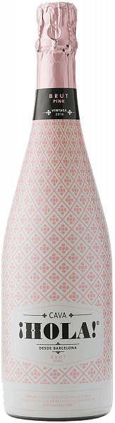 Cava Hola Brut Pink Cava DO, 0.75 л в Воронеже