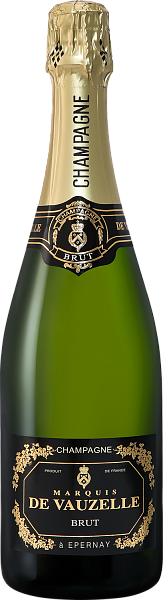 Marquis de Vauzelle Brut Champagne AOC Maison Burtin, 0.75 л в Воронеже