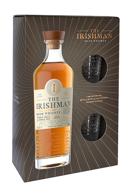 The Irishman The Harvest Blended Irish Whiskey (gift box with 2 glasses), 0.7 л в Воронеже