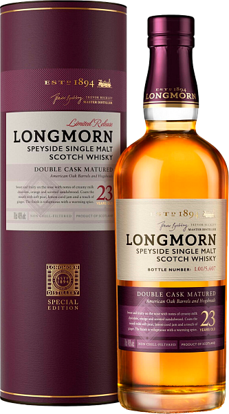 Longmorn Single Malt Scotch Whisky 23 Y.O. (gift box), 0.7 л в Воронеже