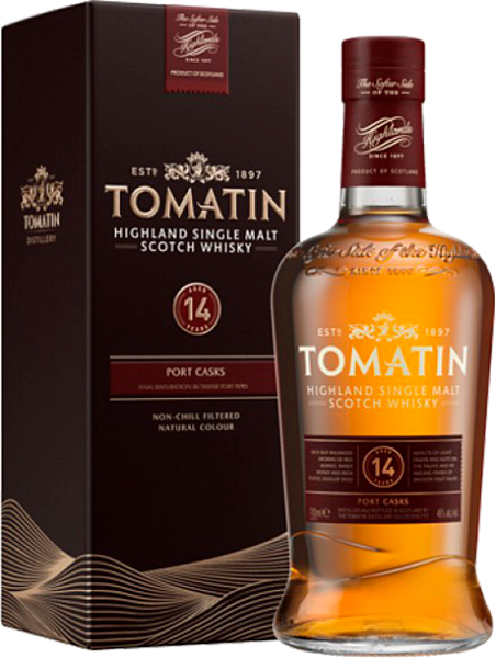 Tomatin Highland Single Malt Scotch Whisky 14 y.o. (gift box), 0.7 л в Воронеже
