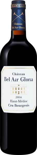 Вино Chateau Bel Air Gloria Cru Bourgeois Haut Medoc AOC , 0.75 л